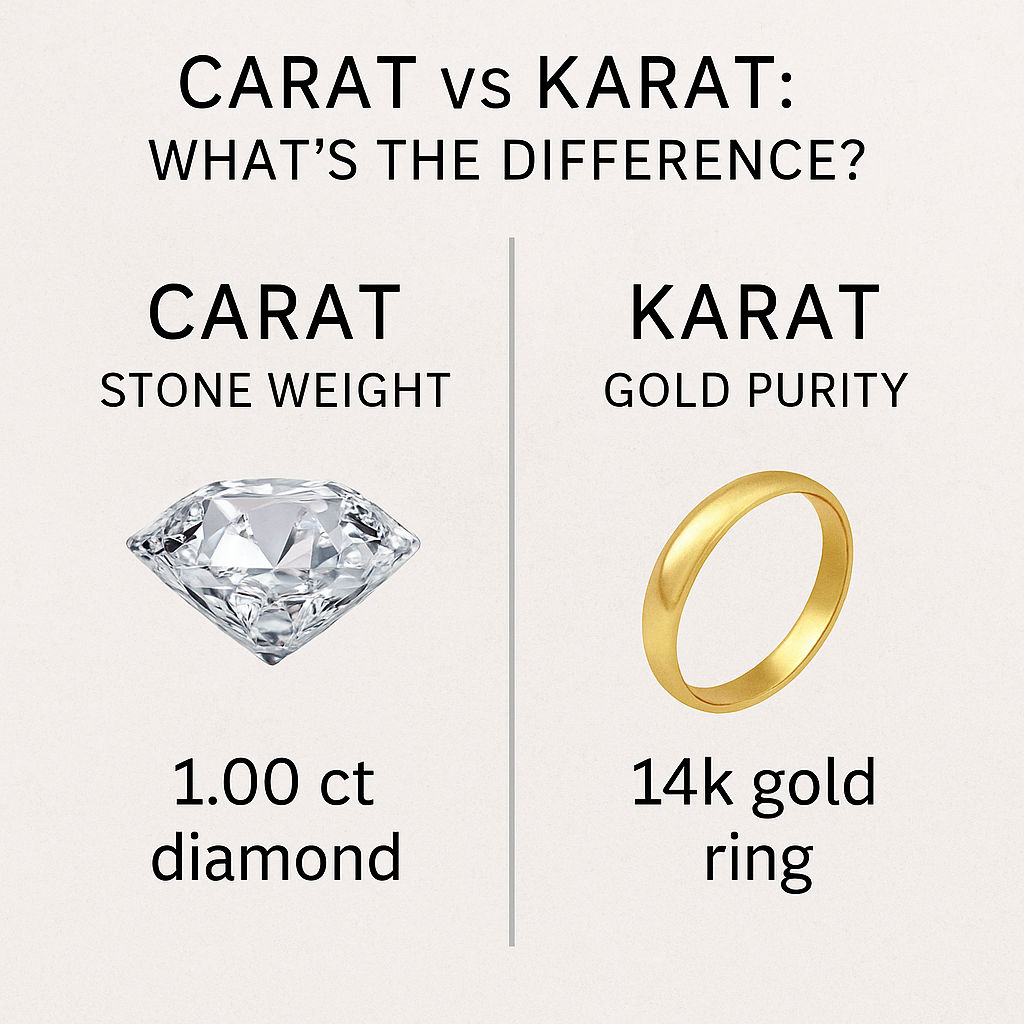 Carat vs Karat: What’s the Difference?